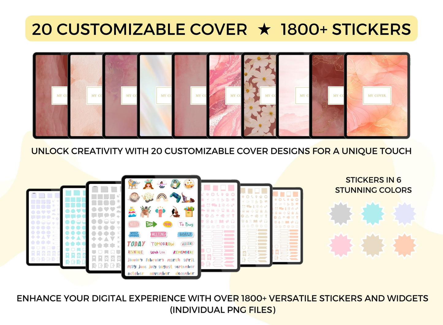 Undated Digital Planner with MRR Rights