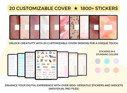 Undated Digital Planner with MRR Rights