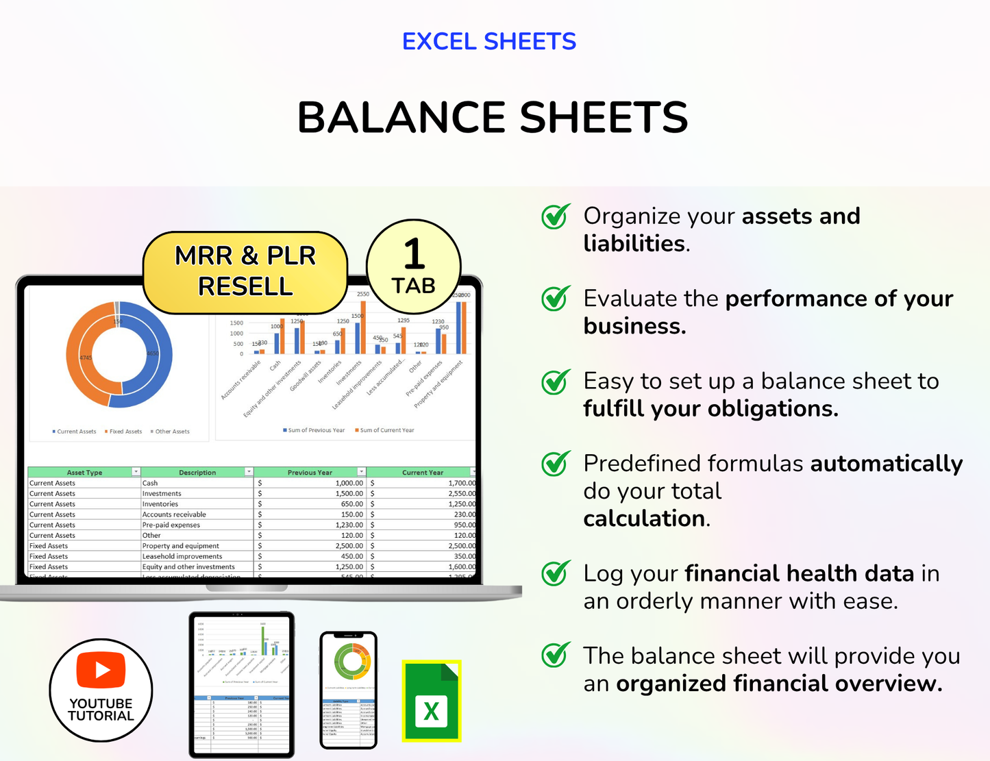 Small Business Accounting Spreadsheet Accounting Ledger Cash Flow Statement Break Even Analysis Invoice Expense Cap Table Balance Sheet