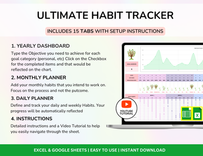 Ultimate Life Organizer Spreadsheet Bundle Master Resell Rights