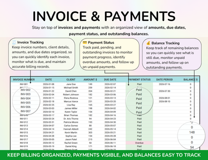Notary Planner Notary Public Business Tracker