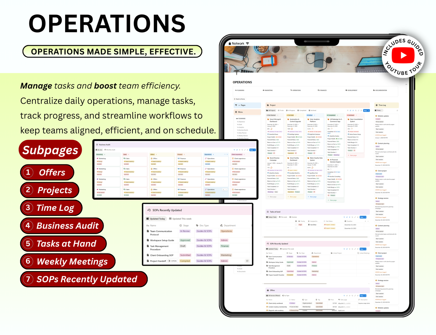 Business Planner Notion Template