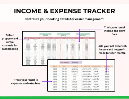 Landlord Rental Property Spreadsheet