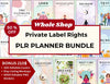 Hyperlinked Digital Planner Bundle with PLR Rights