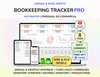 Bookkeeping Spreadsheet Accounting Template
