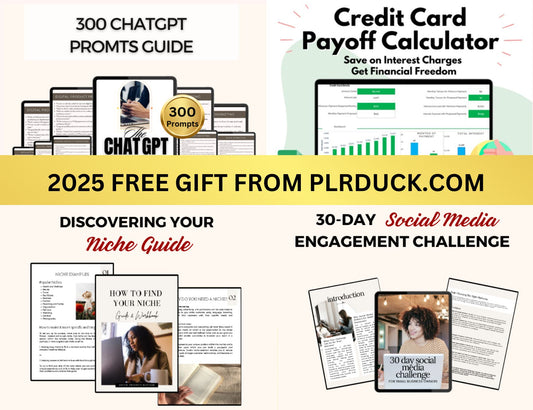 plr product, digital product, free gift
