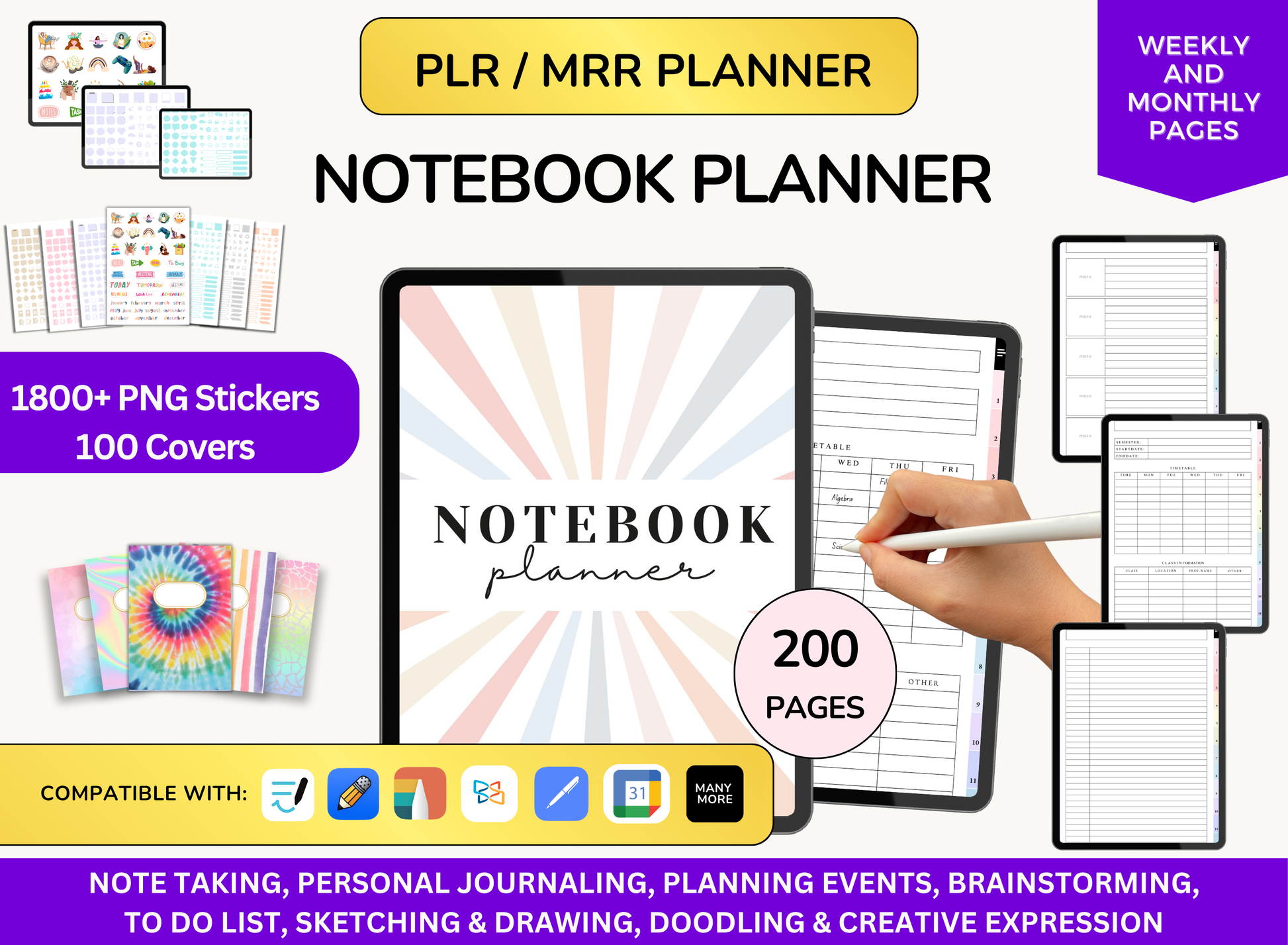 Writing Pad Electronic, Student Notebook, Smart Writing Set Moleskine, Smart Writing Notebook, Smart Pen and Notebook, Smart Paper Tablet