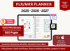 PLR Planner 2025- 2026 - 2027 & Undated - Resell Planner Bundle