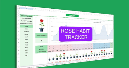 Habit Tracker Spreadsheet