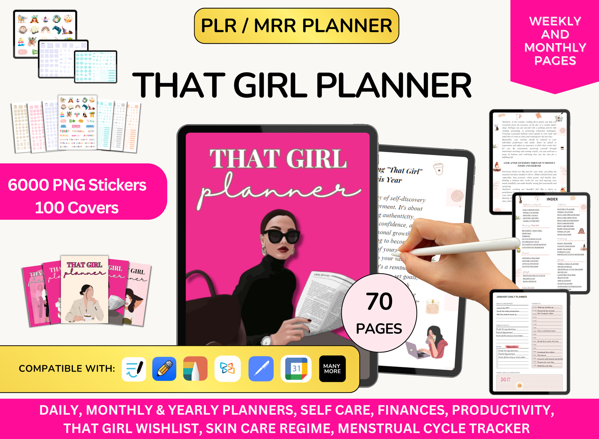 Resell That Girl Planner, Resell Rights, resell plr, PLR That Girl, PLR Templates, plr template, PLR Resell Digital Planner, plr resell, PLR Products, Plr product, plr planners, PLR planner, PLR Journal, Plr girl planner, Plr Digital Product, PLR digital planners, plr digital planner, PLR daily planner, plr canva, PLR bundle
