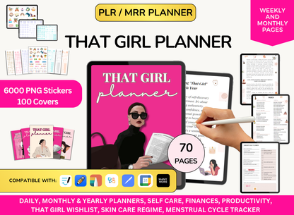 Resell That Girl Planner, Resell Rights, resell plr, PLR That Girl, PLR Templates, plr template, PLR Resell Digital Planner, plr resell, PLR Products, Plr product, plr planners, PLR planner, PLR Journal, Plr girl planner, Plr Digital Product, PLR digital planners, plr digital planner, PLR daily planner, plr canva, PLR bundle