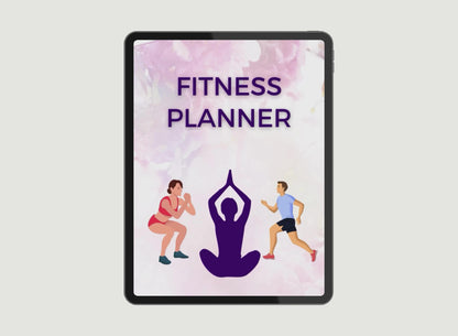 Health & Fitness PLR Planner, Resell Planner, Commercial Planners