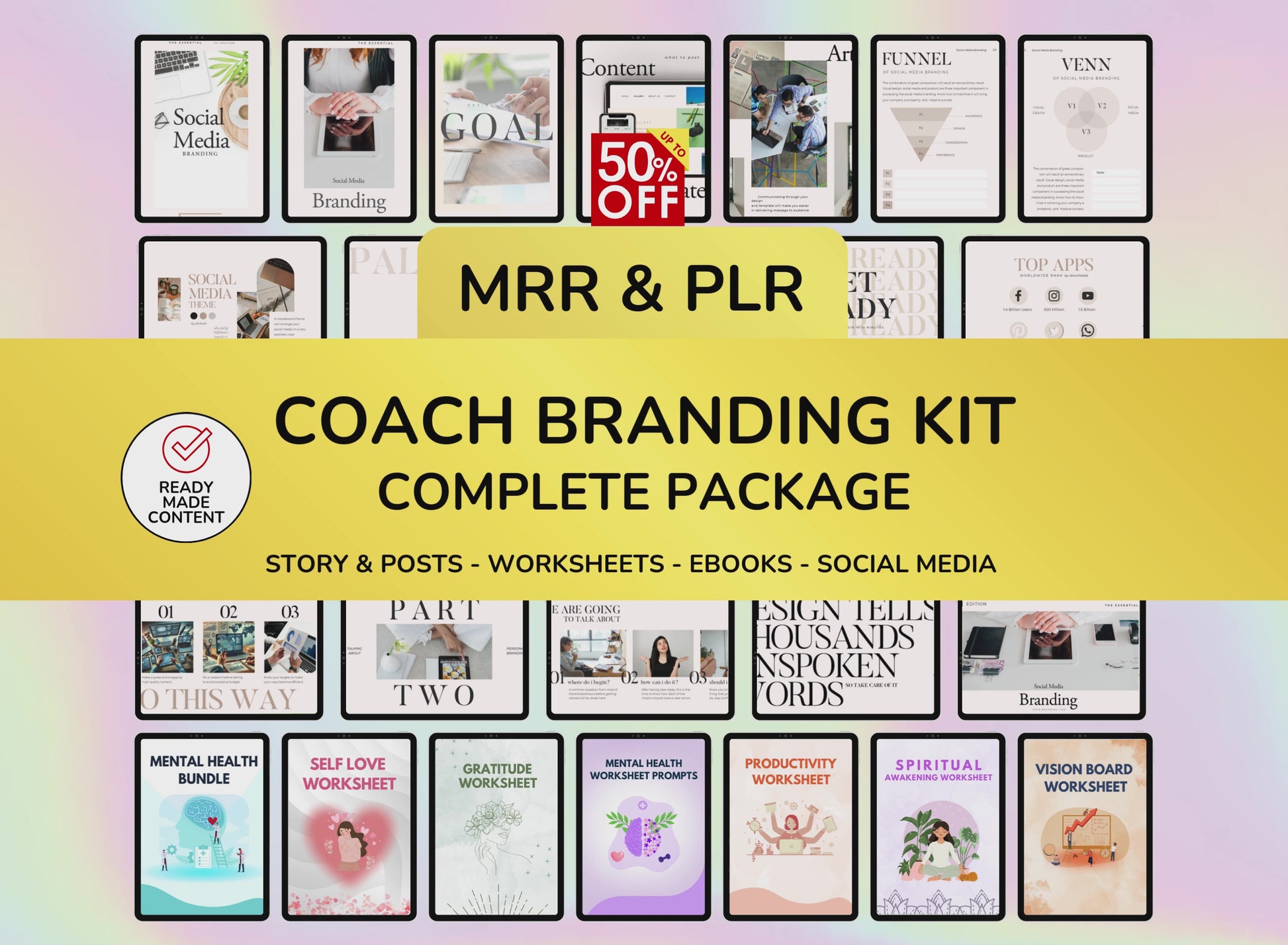 Coach Templates, MRR Package, Plr bundle, Plr canva templates, MRR, Master resell canva, Canva templates, Canva, planner template