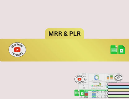 PLR Small Business Spreadsheet CRM, Business Tracker