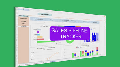 Sales Tracker Pipeline Spreadsheet