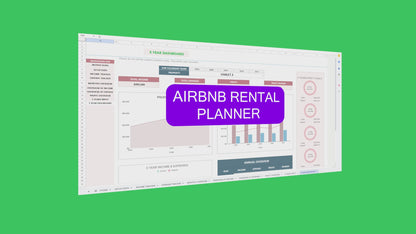 AirBNB Rental Income and Expense Spreadsheet