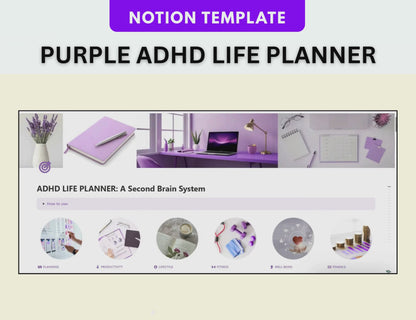 ADHD Notion Life Planner