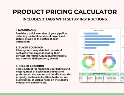 Sales pipeline sheets