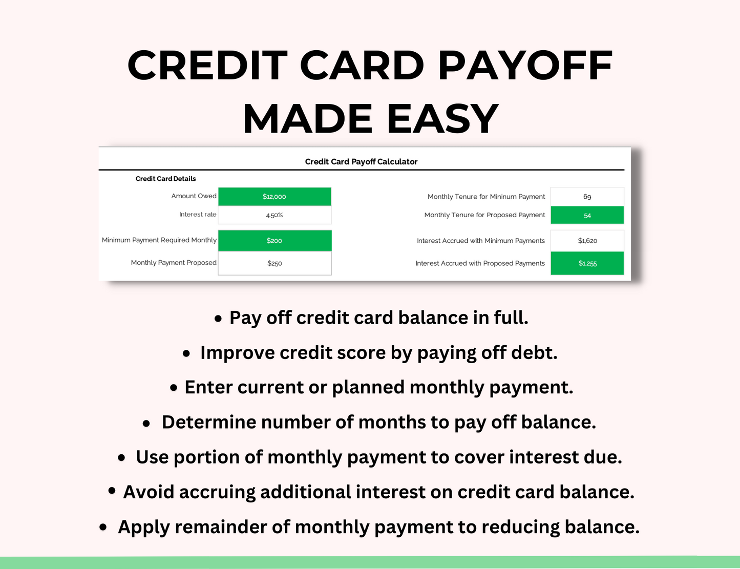 credit card payoff calculator , simple credit card payoff spreadsheet, google sheets credit card tracker, credit card bill tracker, credit card payment tracker printable, free credit card payoff spreadsheet, credit card payoff excel template