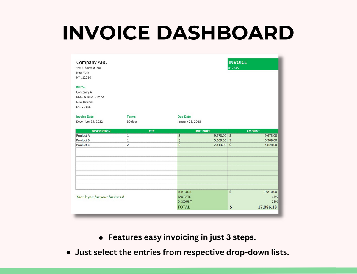 Digital invoice