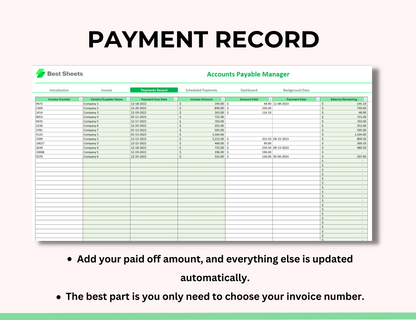Bank account listing ,accounts payable training, accounts payable software, accounts payable process, accounts payable procedures,