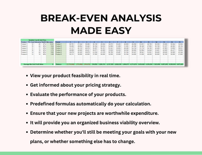 Accounting template ,BreakEvenAnalysisChart, BreakEvenAnalysisBusinessPlan, BreakEvenAnalysis, break even template, break even excel, Break Even Analysis, break even, accounting template, accounting.